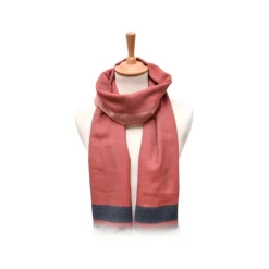 Fefè Napoli - Red Wool Elegance Scarf - Scarves and Foulards - Handmade in Italy - Luxury Exclusive Collection - Avvenice