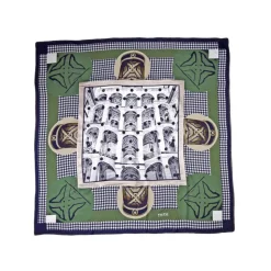 Fefè Napoli - Spagnuolo Palace Wool Silk Shawl - Scarves and Foulards - Handmade in Italy - Luxury Exclusive Collection - Avvenice