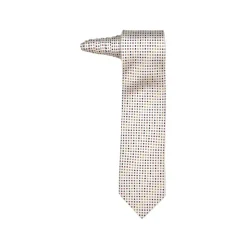Fefè Napoli - White Multicolor Pois Gentleman Silk Tie - Ties - Handmade in Italy - Luxury Exclusive Collection - Avvenice