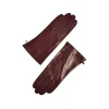 Fefè Napoli - Wine Leather Woman Gloves - Gloves - Handmade in Italy - Luxury Exclusive Collection - Avvenice