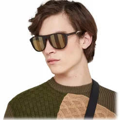 Fendi - Botanical Fendi - Pilot Sunglasses - Brown - Sunglasses - Fendi Eyewear - Avvenice