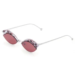 Fendi - DeFender - Aviator Sunglasses - Red - Pois - Sunglasses - Fendi Eyewear - Avvenice