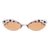 Fendi - DeFender - Aviator Sunglasses - Gold - Pois - Sunglasses - Fendi Eyewear - Avvenice