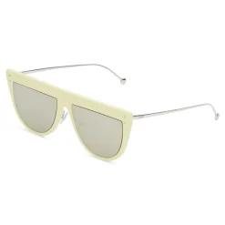 Fendi - DeFender - Aviator Sunglasses - Yellow - Sunglasses - Fendi Eyewear - Avvenice
