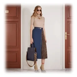 Fendi - Eyeline - Aviator Sunglasses - Gold Brown - Sunglasses - Fendi Eyewear - Avvenice