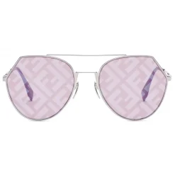 Fendi - Eyeline - Aviator Sunglasses - Purple - Sunglasses - Fendi Eyewear - Avvenice