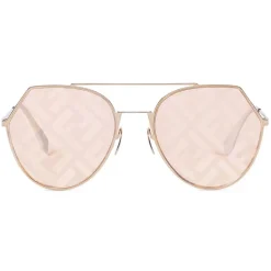 Fendi - Eyeline - Aviator Sunglasses - Peach - Sunglasses - Fendi Eyewear - Avvenice