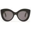 Fendi - F is Fendi - Black and Brown Cat Eye Sunglasses - Sunglasses - Fendi Eyewear - Avvenice