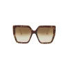 Fendi - F is Fendi - Oversize Square Sunglasses - Havana - Sunglasses - Fendi Eyewear - Avvenice
