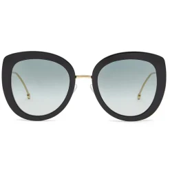 Fendi - F is Fendi - Round Sunglasses - Black - Sunglasses - Fendi Eyewear - Avvenice