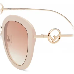 Fendi - F is Fendi - Round Sunglasses - Pink - Sunglasses - Fendi Eyewear - Avvenice