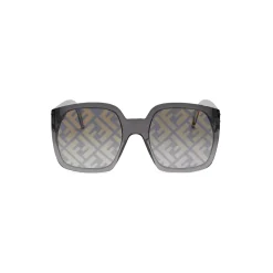 Fendi - Fendi Dawn - Oversize Square Sunglasses - Black - Sunglasses - Fendi Eyewear - Avvenice