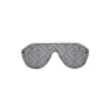 Fendi - Fendi Fabulous - Shield Sunglasses - Gold Gray - Sunglasses - Fendi Eyewear - Avvenice