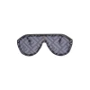 Fendi - Fendi Fabulous - Shield Sunglasses - Dark Ruthenium Gray - Sunglasses - Fendi Eyewear - Avvenice