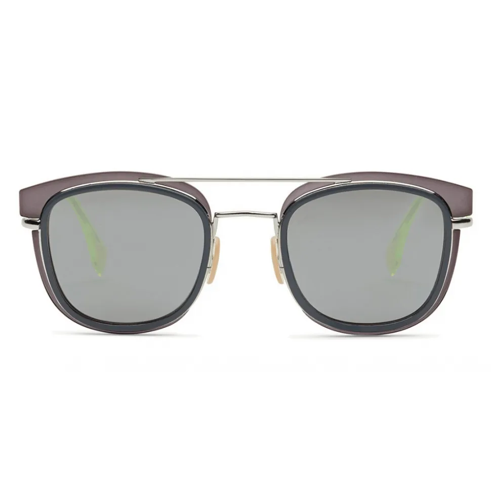 Fendi - Fendi Glass - Square Sunglasses - Grey Palladium - Sunglasses - Fendi Eyewear - Avvenice