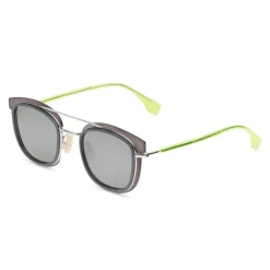 Fendi - Fendi Glass - Square Sunglasses - Grey Palladium - Sunglasses - Fendi Eyewear - Avvenice