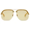 Fendi - Fendi Pack - Pilot Sunglasses - Yellow - Sunglasses - Fendi Eyewear - Avvenice