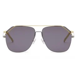 Fendi - FendiFiend - Cat Eye Sunglasses - Gold Yellow - Sunglasses - Fendi Eyewear - Avvenice