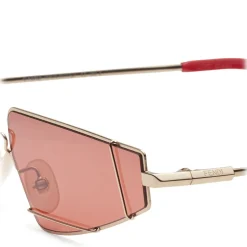 Fendi - FendiFiend - Cat Eye Sunglasses - Gold Red - Sunglasses - Fendi Eyewear - Avvenice