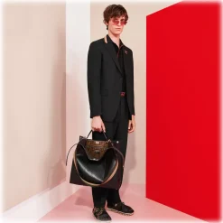 Fendi - FendiFiend - Cat Eye Sunglasses - Gold Red - Sunglasses - Fendi Eyewear - Avvenice