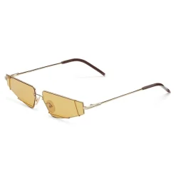 Fendi - FendiFiend - Cat Eye Sunglasses - Gold Brown - Sunglasses - Fendi Eyewear - Avvenice