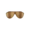 Fendi - FF Family - Shield Sunglasses - Brown - Sunglasses - Fendi Eyewear - Avvenice