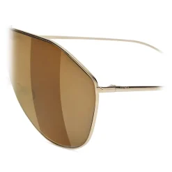 Fendi - FF Family - Shield Sunglasses - Brown - Sunglasses - Fendi Eyewear - Avvenice