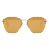 Fendi - FF- Rimless Sunglasses - Ruthenium - Sunglasses - Fendi Eyewear - Avvenice