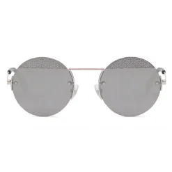 Fendi - FF- Round Sunglasses - Palladium - Sunglasses - Fendi Eyewear - Avvenice