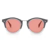 Fendi - FF- Round Sunglasses - Dark Grey Ruthenium - Sunglasses - Fendi Eyewear - Avvenice