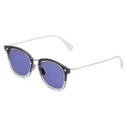 Fendi - FF- Square Sunglasses - Grey Gold - Sunglasses - Fendi Eyewear - Avvenice