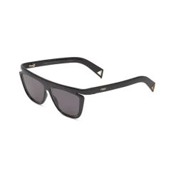 Fendi - Ffluo - Square Sunglasses - Black - Sunglasses - Fendi Eyewear - Avvenice
