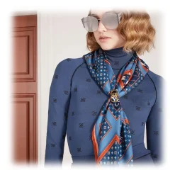 Fendi - Ffreedom - Square Sunglasses - Silver - Sunglasses - Fendi Eyewear - Avvenice