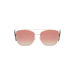 Fendi - Ffreedom - Square Sunglasses - Gold Pink - Sunglasses - Fendi Eyewear - Avvenice