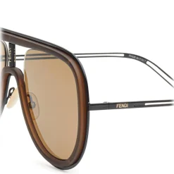 Fendi - Futuristic Fendi - Mask Sunglasses - Black - Sunglasses - Fendi Eyewear - Avvenice