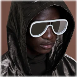 Fendi - Futuristic Fendi - Mask Sunglasses - Gold Black - Sunglasses - Fendi Eyewear - Avvenice