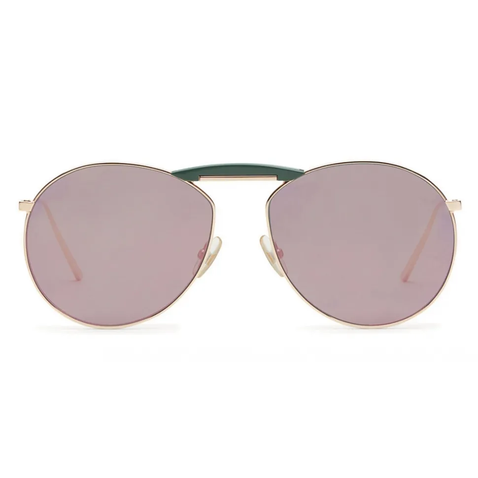 Fendi - Gentle Monster - Round Sunglasses - Copper - Sunglasses - Fendi Eyewear - Avvenice