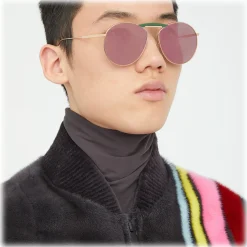 Fendi - Gentle Monster - Round Sunglasses - Copper - Sunglasses - Fendi Eyewear - Avvenice