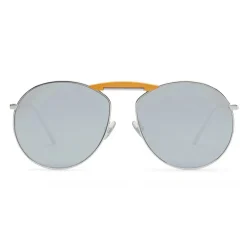 Fendi - Gentle Monster - Round Sunglasses - Palladium - Sunglasses - Fendi Eyewear - Avvenice