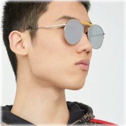 Fendi - Gentle Monster - Round Sunglasses - Palladium - Sunglasses - Fendi Eyewear - Avvenice
