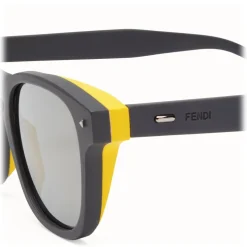 Fendi - I See You - Grey Square Sunglasses - Sunglasses - Fendi Eyewear - Avvenice