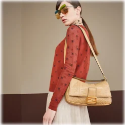 Fendi - Karligraphy - Butterfly Sunglasses - Gold Blue Green - Sunglasses - Fendi Eyewear - Avvenice