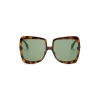 Fendi - Promeneye - Oversize Square Sunglasses - Dark Havana - Sunglasses - Fendi Eyewear - Avvenice