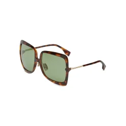 Fendi - Promeneye - Oversize Square Sunglasses - Dark Havana - Sunglasses - Fendi Eyewear - Avvenice