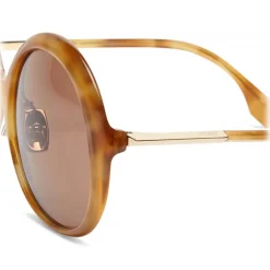 Fendi - Promeneye - Oversize Round Sunglasses - Brown - Sunglasses - Fendi Eyewear - Avvenice
