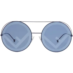 Fendi - Run Away - Blue Oversize Sunglasses - Fashion Week 17 - Sunglasses - Fendi Eyewear - Avvenice