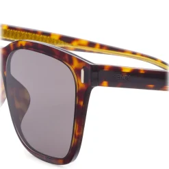 Fendi - Urban - Square Sunglasses - Havana - Sunglasses - Fendi Eyewear - Avvenice