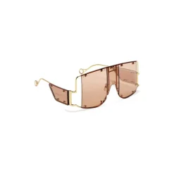 Fenty - Blockt Mask - Terra Cotta - Sunglasses - Rihanna Official - Fenty Eyewear - Avvenice
