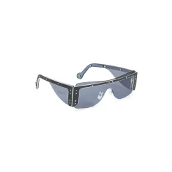 Fenty - Guarded Denim Mask - Indigo - Sunglasses - Rihanna Official - Fenty Eyewear - Avvenice
