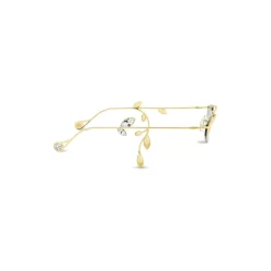 Fenty - Side-Eye Sunglasses - Gold - Sunglasses - Rihanna Official - Fenty Eyewear - Avvenice